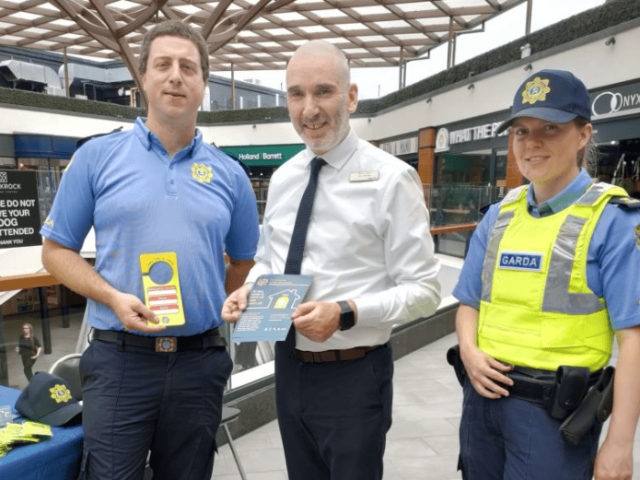 Local Gardai give on the beat advice to Retailers